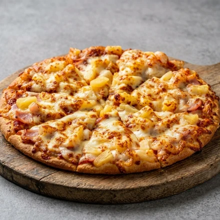 Hawaiian pizza from Mondo Pizza Edmonton
