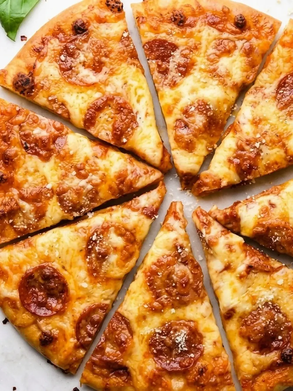 Italian pizza from Mondo Pizza near the Ice District in Edmonton